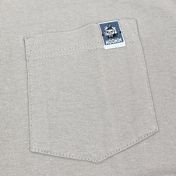 ムーミン リトルミイ ポケットTシャツ (ピンク) Mサイズ アパレル