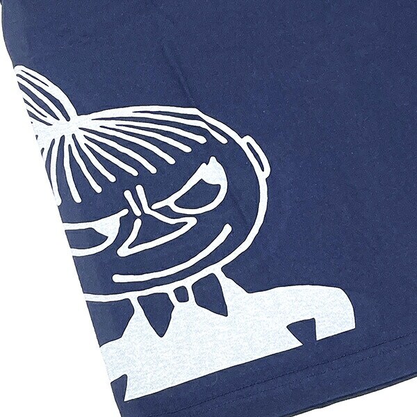 ムーミン リトルミイ ポケット Tシャツ (ネイビー) Mサイズ アパレル