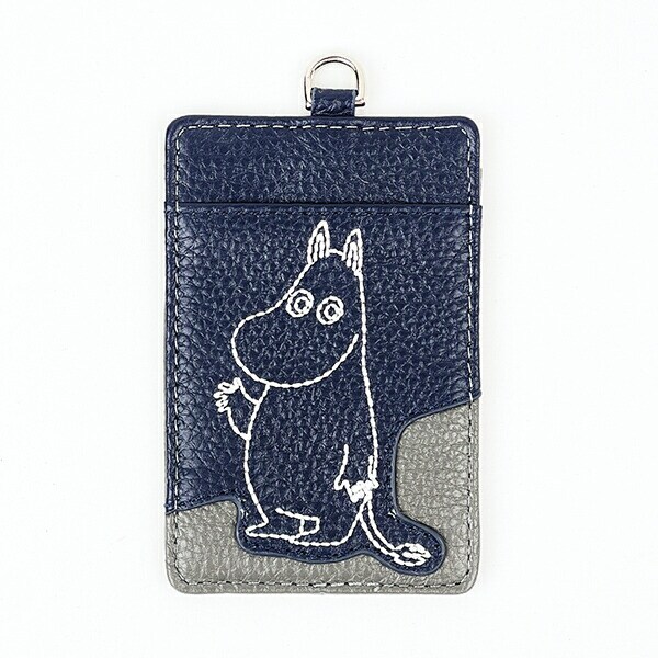 ムーミン 本革パスケース 定期入れ MOOMIN