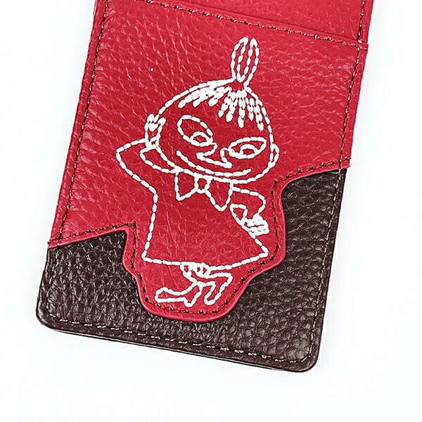 ムーミン リトルミイ 本革パスケース 定期入れ MOOMIN