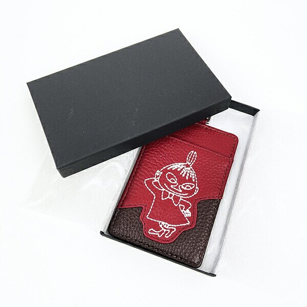 ムーミン リトルミイ 本革パスケース 定期入れ MOOMIN