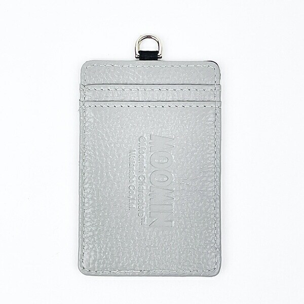 ムーミン ニョロニョロ 本革パスケース 定期入れ MOOMIN