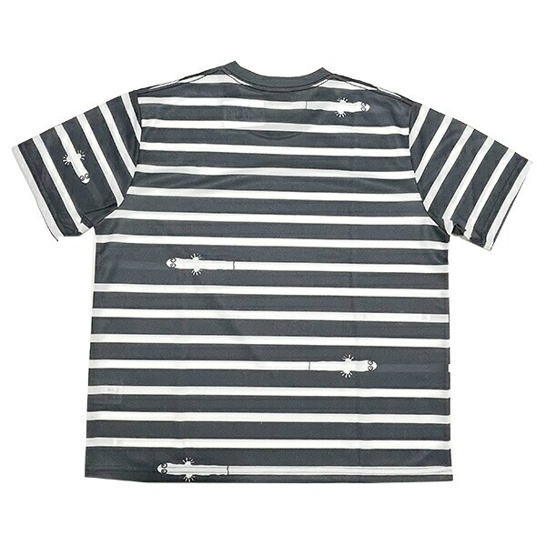 ムーミン ニョロニョロ ドライメッシュTシャツ（ブラック×ホワイト) アパレル MOOMIN