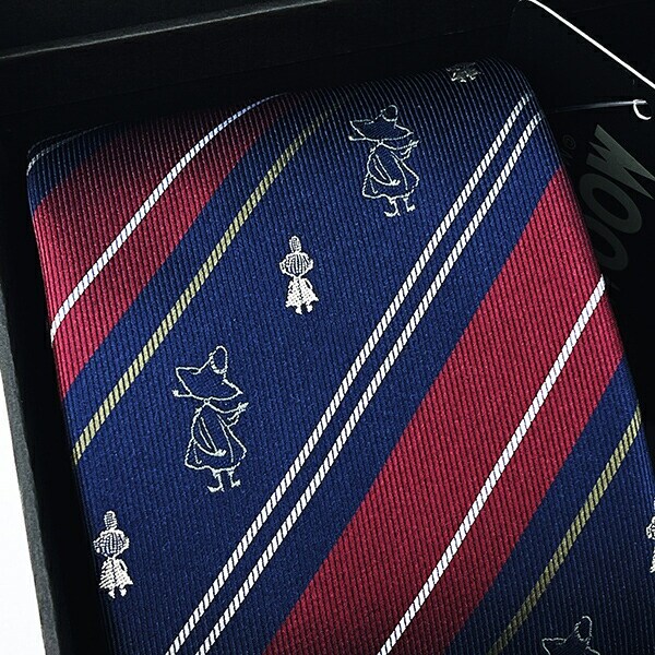 ムーミン スナフキン＆リトルミイ ネクタイ アパレル MOOMIN