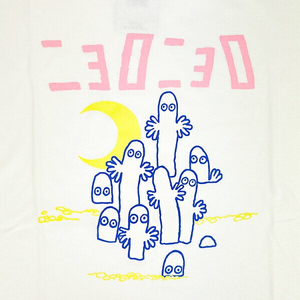 ムーミン ニョロニョロ Tシャツ(M) ホワイト アパレル MOOMIN
