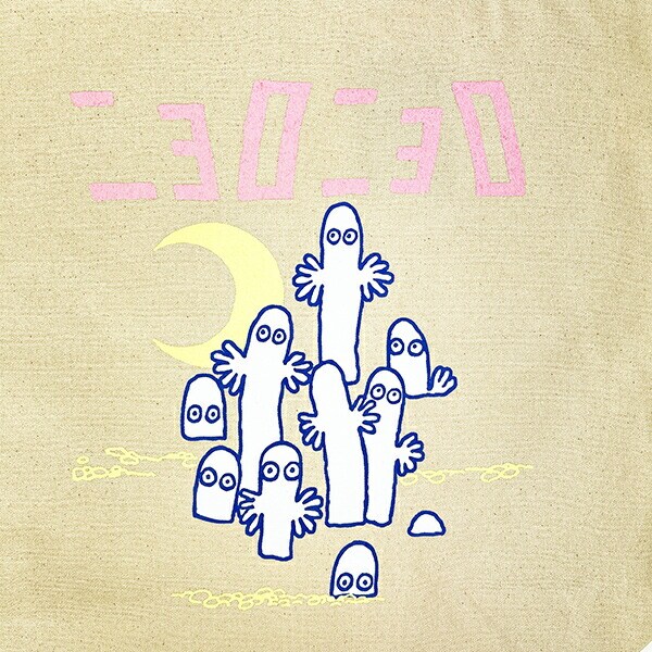 ムーミン ニョロニョロ トートバッグ ナチュラル MOOMIN