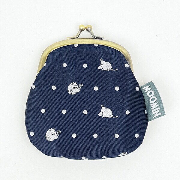 ムーミン ムーミン ジャガード ポーチガマグチ 財布 MOOMIN