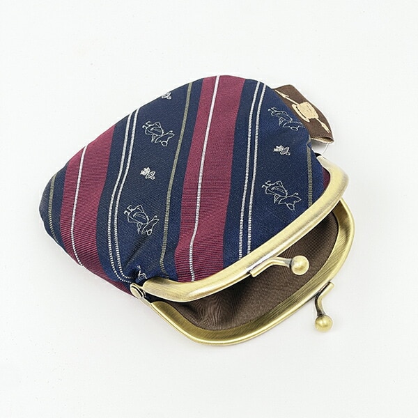 ムーミン スナフキン＆リトルミイ ジャガード ポーチガマグチ 財布 MOOMIN