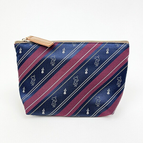 ムーミン スナフキン＆リトルミイ ジャガード ポーチ MOOMIN