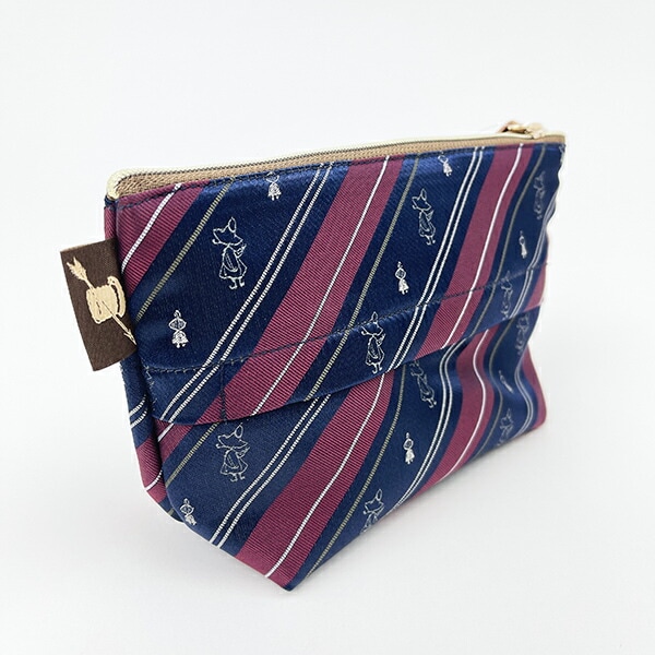 ムーミン スナフキン＆リトルミイ ジャガード ポーチ MOOMIN