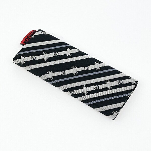 ムーミン ニョロニョロ ジャガード メガネケース MOOMIN