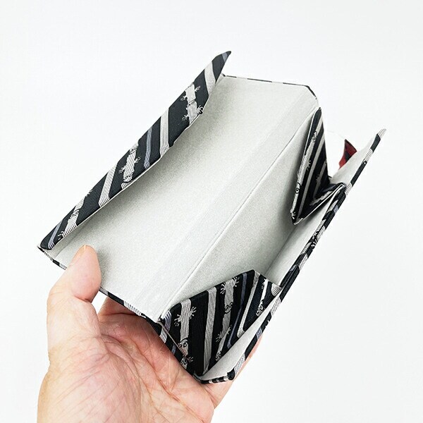 ムーミン ニョロニョロ ジャガード メガネケース MOOMIN