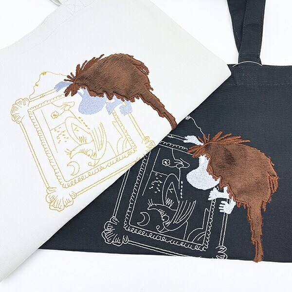 ムーミン ご先祖様B トートバッグ グレー