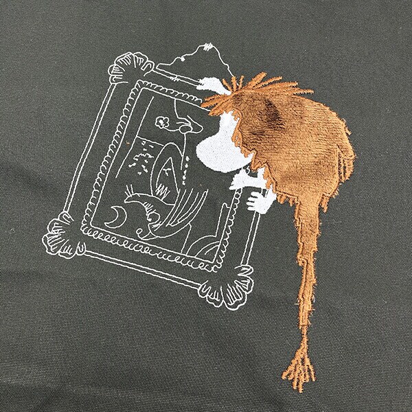 ムーミン ご先祖様B トートバッグ ブラック