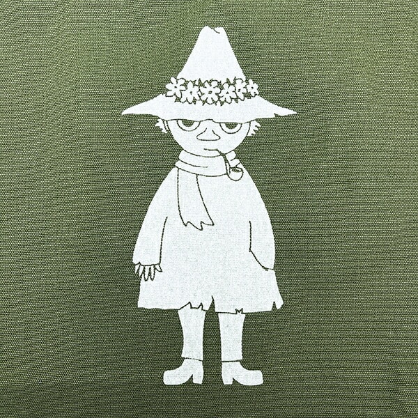 ムーミン スナフキン ヘビーキャンパストート バッグ グリーン