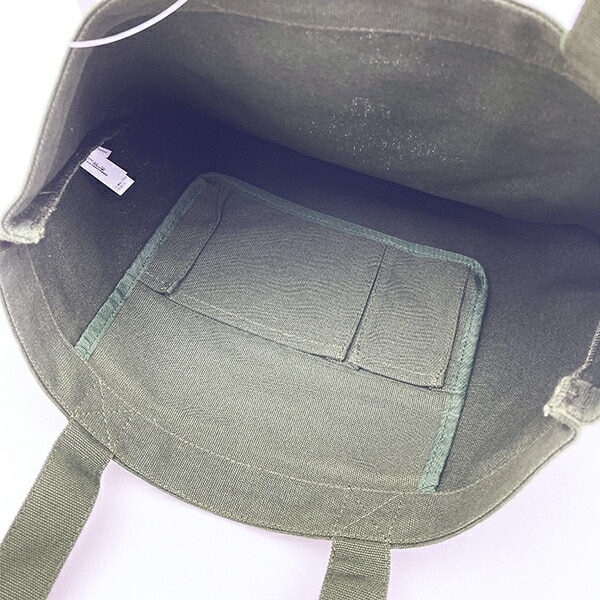 ムーミン スナフキン ヘビーキャンパストート バッグ グリーン