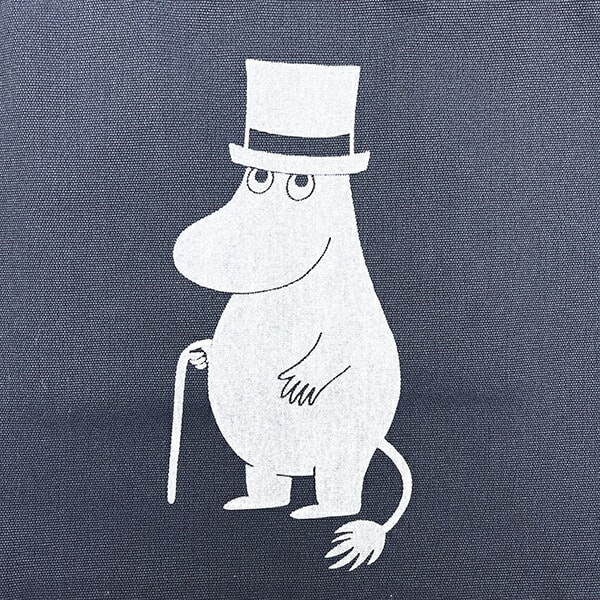 ムーミン ムーミンパパ ヘビーキャンパストート バッグ ネイビー