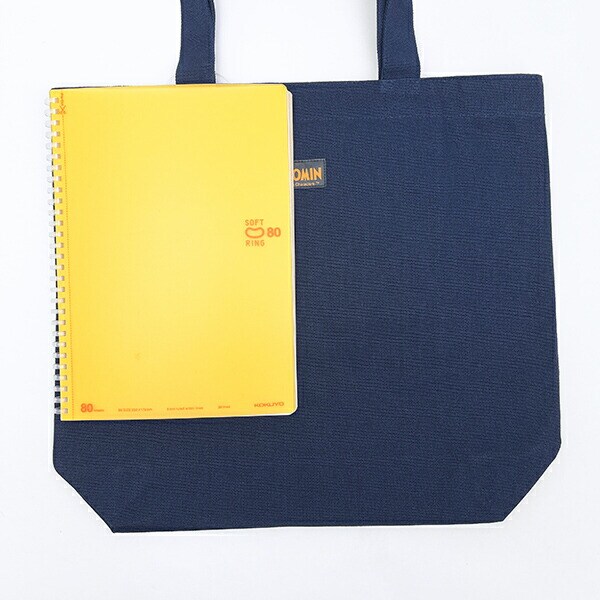 ムーミン ムーミンパパ ヘビーキャンパストート バッグ ネイビー