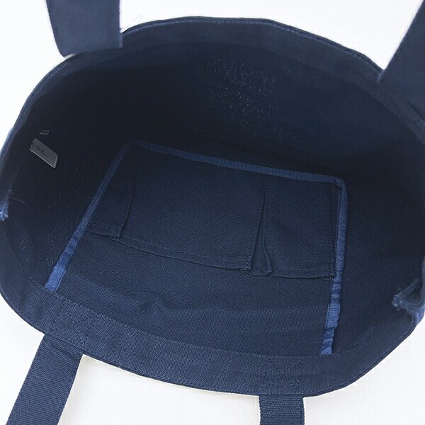 ムーミン ムーミンパパ ヘビーキャンパストート バッグ ネイビー