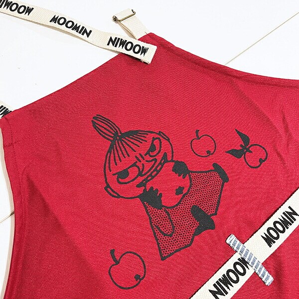 ムーミン リトルミイ エプロン キッチン アパレル MOOMIN