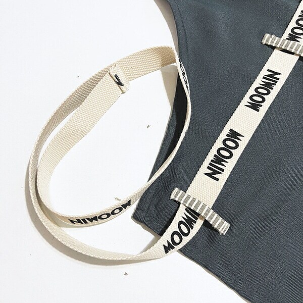 ムーミン ニョロニョロ エプロン キッチン アパレル MOOMIN