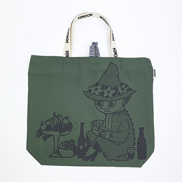 ムーミン スナフキン ポータブルトートバッグ エコバッグ MOOMIN