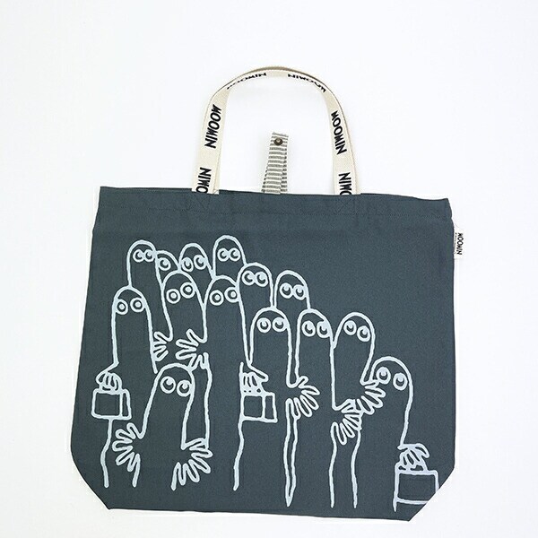 ムーミン ニョロニョロ ポータブルトートバッグ エコバッグ MOOMIN