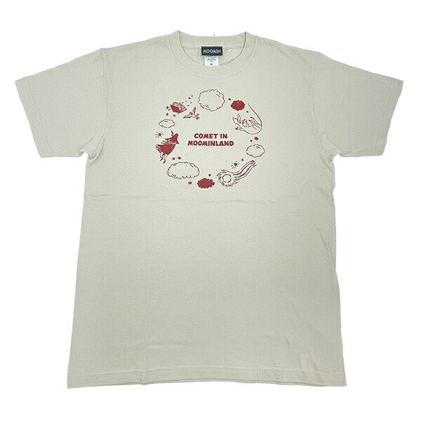 ムーミン COMET Tシャツ ベージュ アパレル MOOMIN