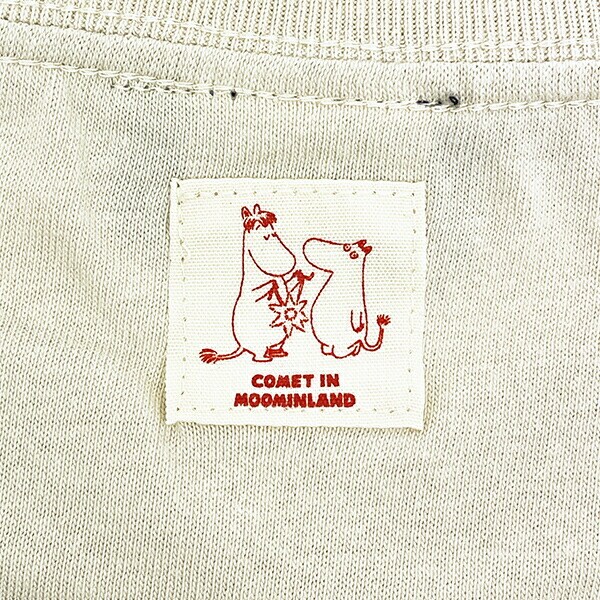 ムーミン COMET Tシャツ ベージュ アパレル MOOMIN
