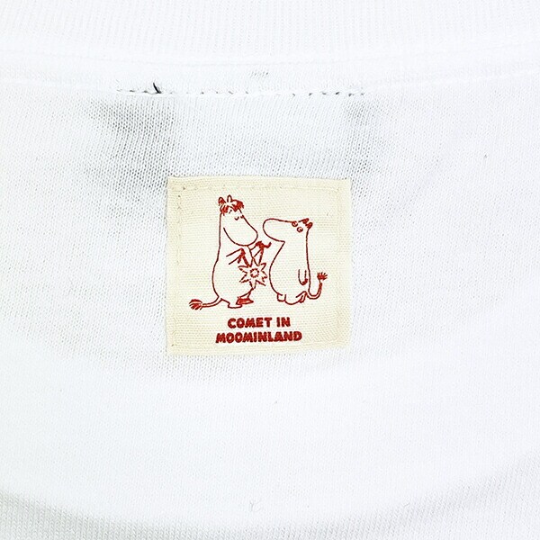 ムーミン COMET Tシャツ ホワイト アパレル MOOMIN