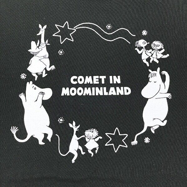 ムーミン COMET Tシャツ ブラック アパレル MOOMIN
