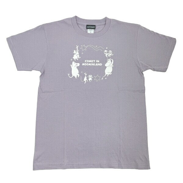 ムーミン COMET Tシャツ パープル アパレル MOOMIN