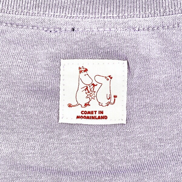 ムーミン COMET Tシャツ パープル アパレル MOOMIN