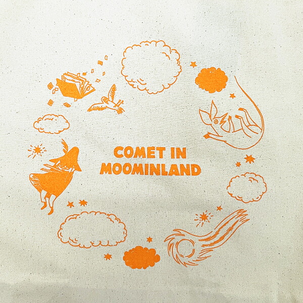 ムーミン COMET トートバッグ パープル MOOMIN