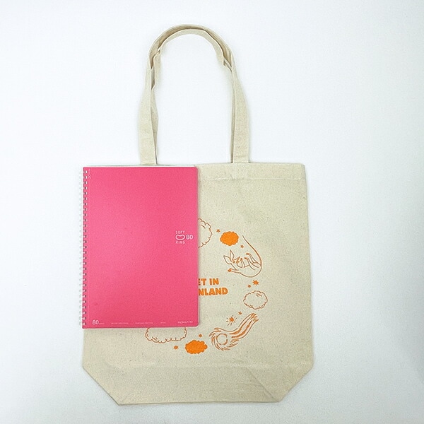 ムーミン COMET トートバッグ パープル MOOMIN