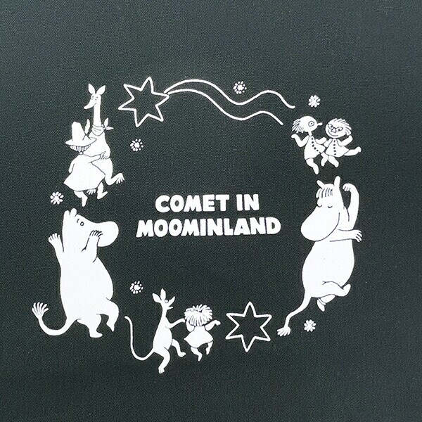 ムーミン COMET トートバッグ ブラック MOOMIN