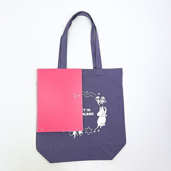 ムーミン COMET トートバッグ ナチュラル MOOMIN