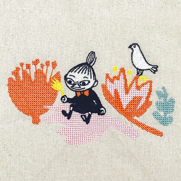 ムーミン リトルミイ マロン巾着トートバッグ ナチュラル MOOMIN