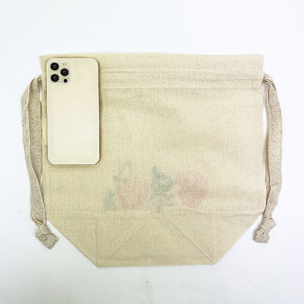 ムーミン リトルミイ マロン巾着トートバッグ ナチュラル MOOMIN