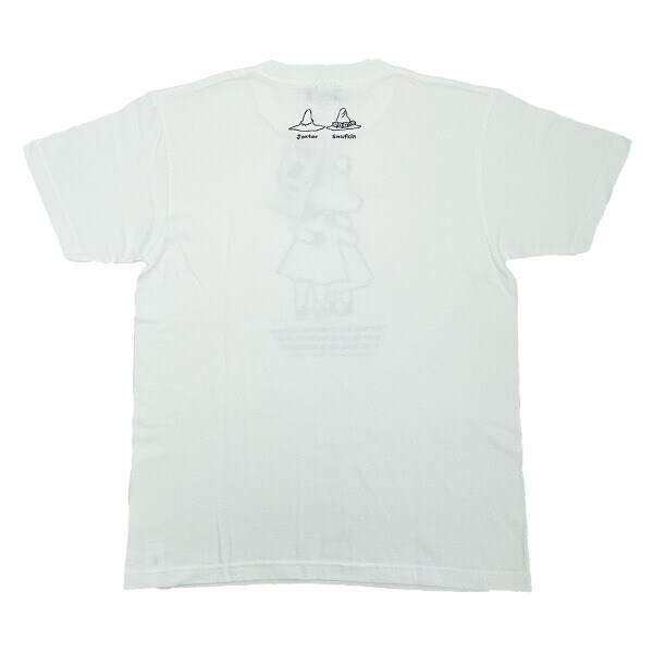 ムーミン ヨクサル＆スナフキン Tシャツ ホワイト アパレル MOOMIN
