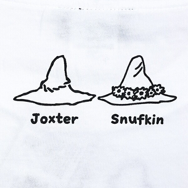 ムーミン ヨクサル＆スナフキン Tシャツ ホワイト アパレル MOOMIN