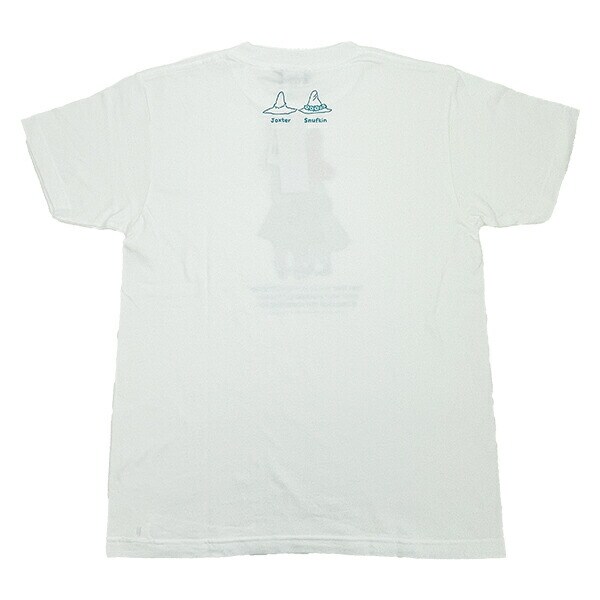 ムーミン ヨクサル＆スナフキン Tシャツ ネオンホワイト アパレル MOOMIN