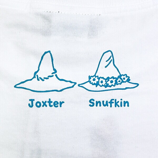 ムーミン ヨクサル＆スナフキン Tシャツ ネオンホワイト アパレル MOOMIN
