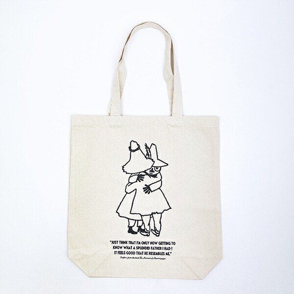 ムーミン ヨクサル＆スナフキン トートバッグ ナチュラル MOOMIN