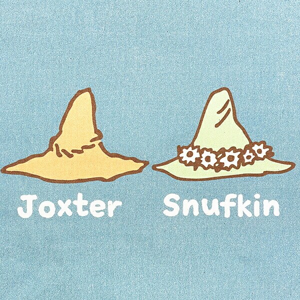 ムーミン ヨクサル＆スナフキン スクエアトートバッグ 日本製 MOOMIN