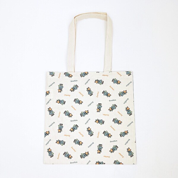 ムーミン ヨクサル＆スナフキン スクエアトートバッグ 日本製 MOOMIN