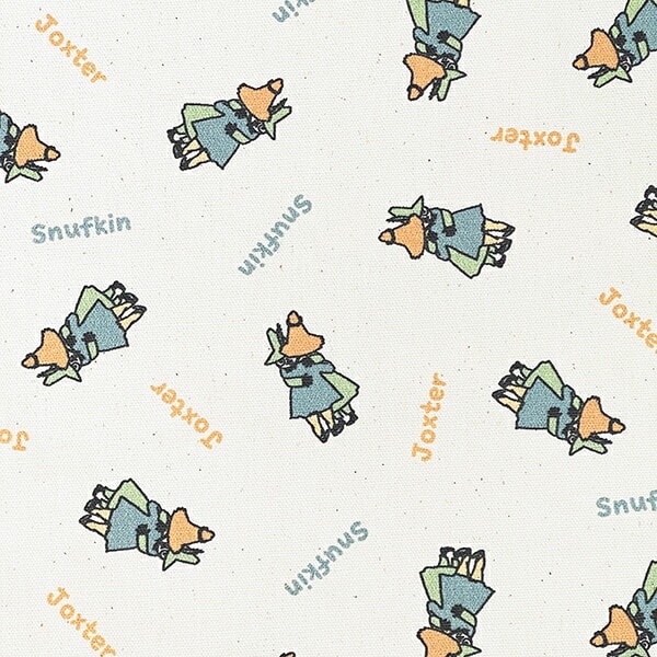 ムーミン ヨクサル＆スナフキン スクエアトートバッグ 日本製 MOOMIN