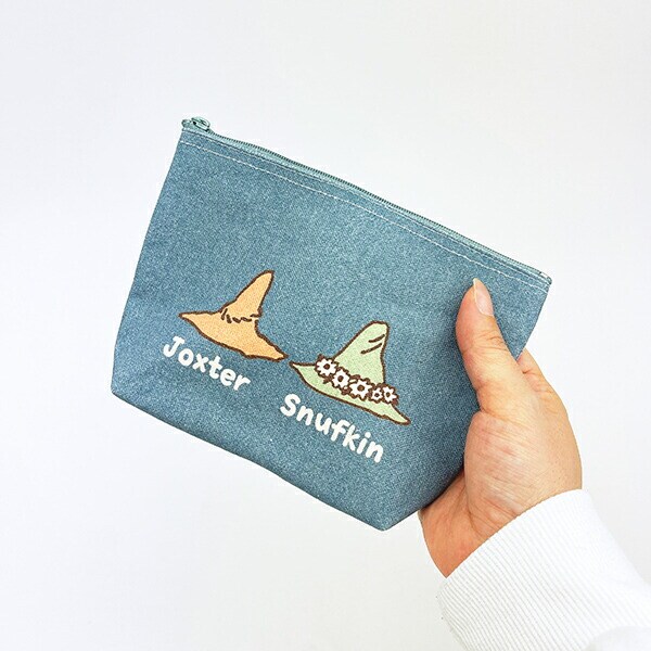 ムーミン ヨクサル＆スナフキン 舟形ポーチ 日本製 MOOMIN