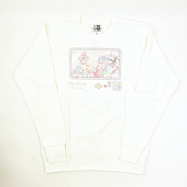 サンリオ マイメロディ 50th トレーナー(ホワイト) アパレル Sanrio