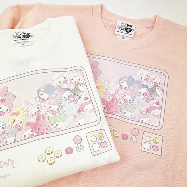 サンリオ マイメロディ 50th トレーナー(ホワイト) アパレル Sanrio